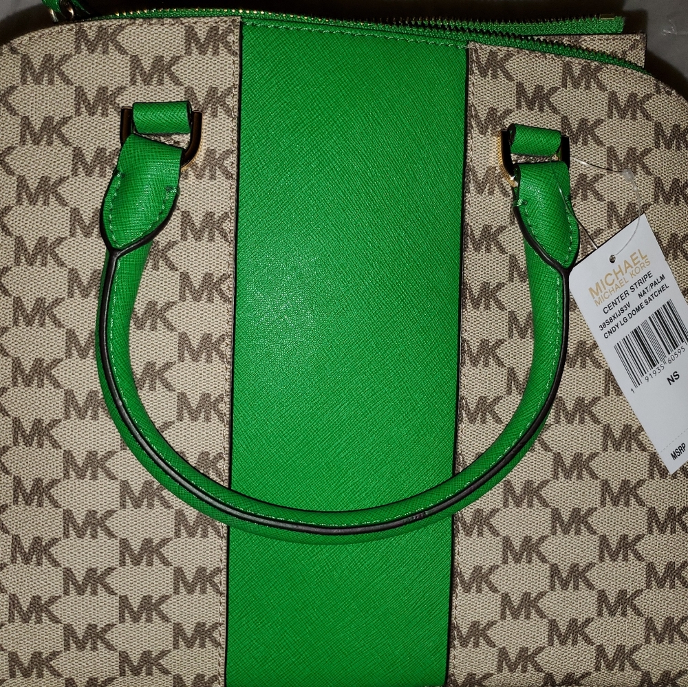 Michael Kors Center Stripe Tote